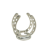 Huntley Horseshoe Napkin Holder, Aluminum Silver Finish - Huntley Equestrian - Flyclothing LLC