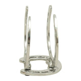 Huntley Horseshoe Napkin Holder, Aluminum Silver Finish - Huntley Equestrian - Flyclothing LLC