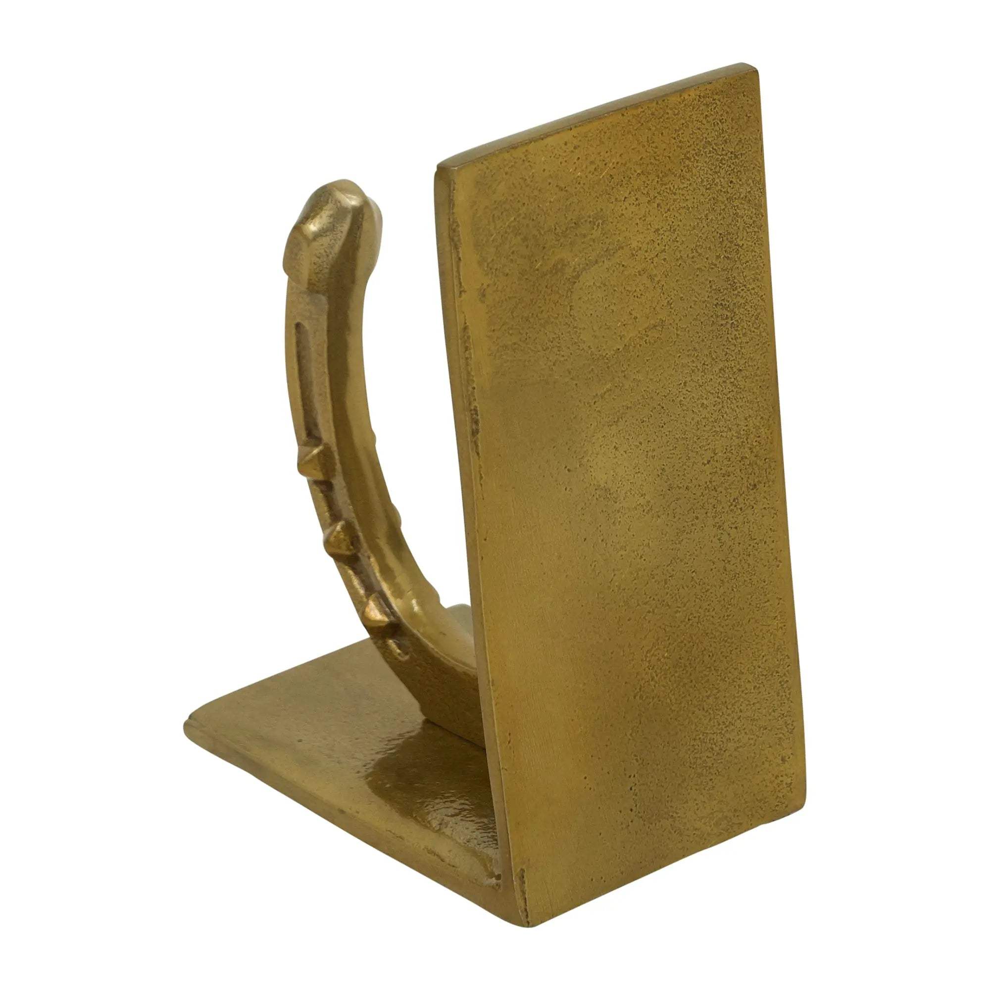 Huntley Horse shoe Bookends, Pair, Brass Antique Finish - Huntley Equestrian - Flyclothing LLC