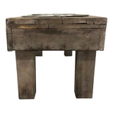 Huntley Pet Berjen Table Elevated Double Bowl Pet Feeder, Brown Wash - Huntley Equestrian - Flyclothing LLC