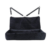 Huntley Pet Dog Car Seat for Large Dogs, Pet Booster Back Set Bed, Black - Huntley Equestrian - Flyclothing LLC