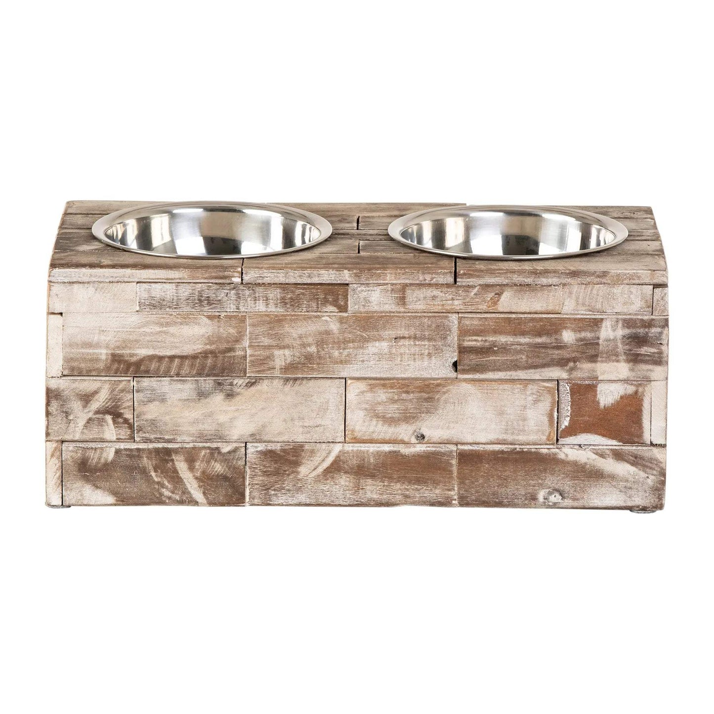 Huntley Pet Elevated Dog and Cat Double Bowl Feeder - Huntley Equestrian - Flyclothing LLC