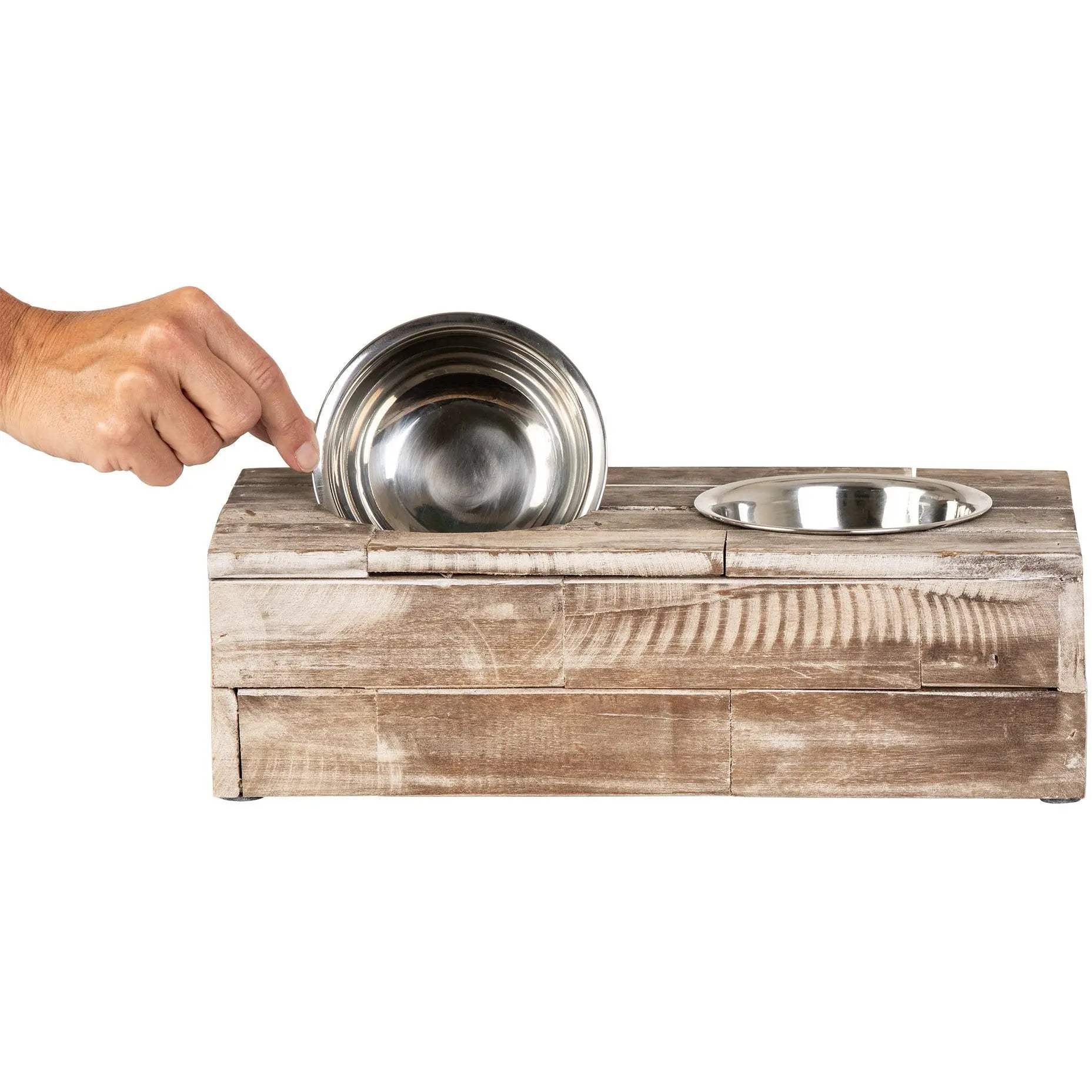 Huntley Pet Elevated Dog and Cat Double Bowl Feeder - Huntley Equestrian - Flyclothing LLC