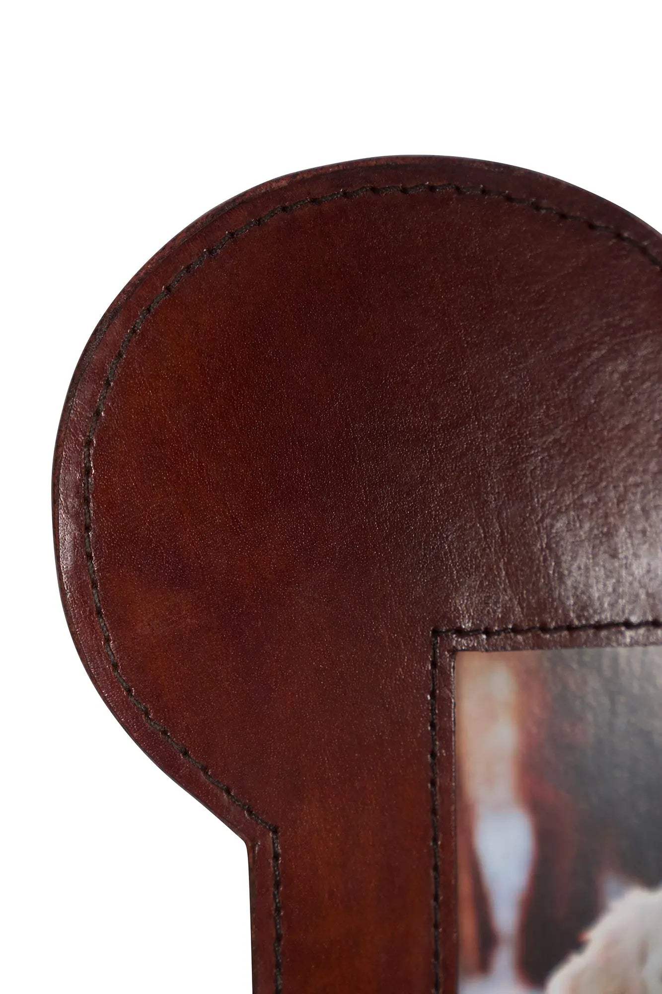 Huntley Pet Leather Bone Shaped Picture Frame, 4x6 - Huntley Equestrian - Flyclothing LLC