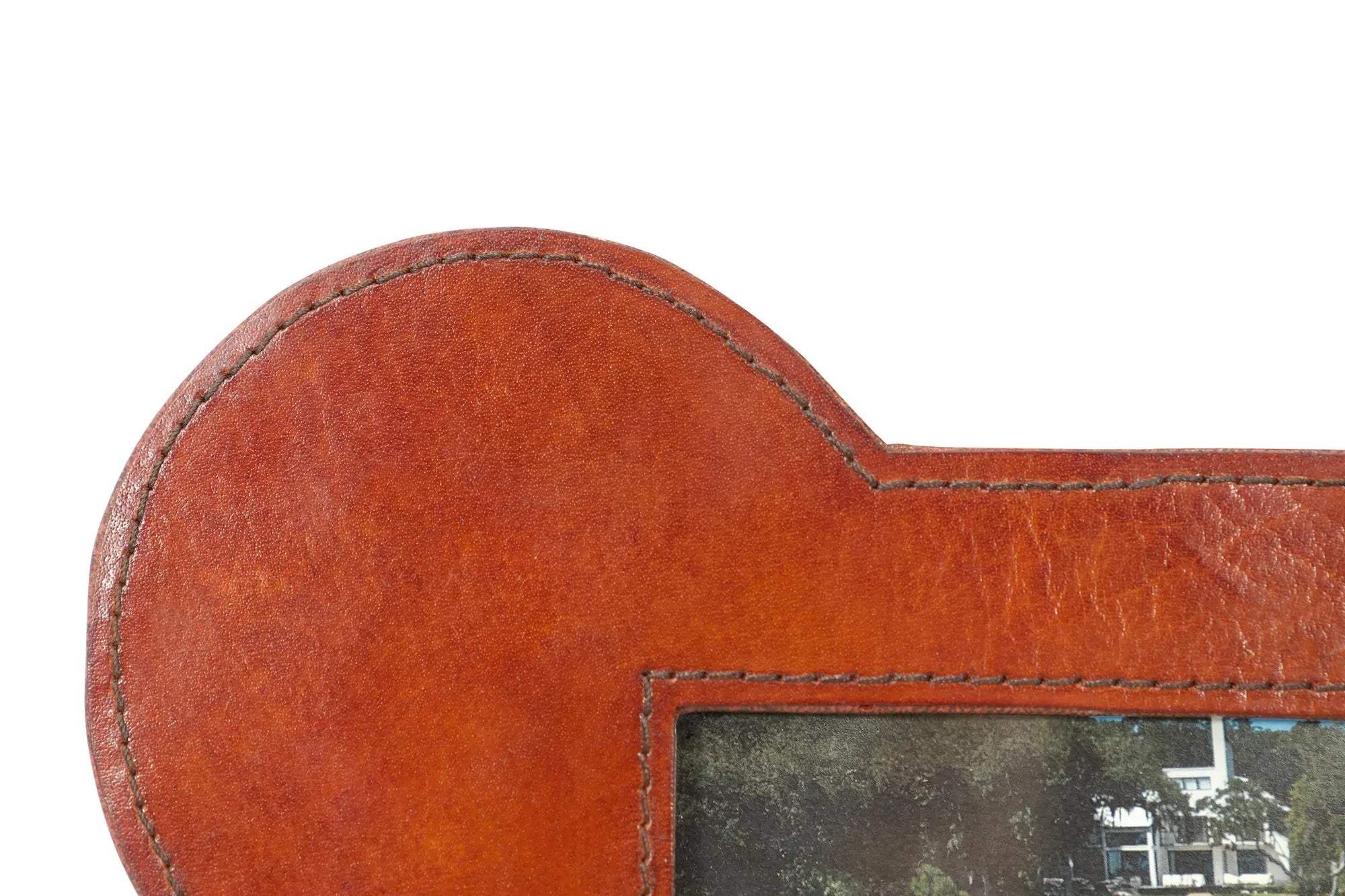 Huntley Pet Leather Bone Shaped Picture Frame, 4x6 - Huntley Equestrian - Flyclothing LLC