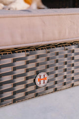 Huntley Pet Rattan Wicker Indoor Outdoor Cabana Raised Pet Bed - Huntley Equestrian - Flyclothing LLC