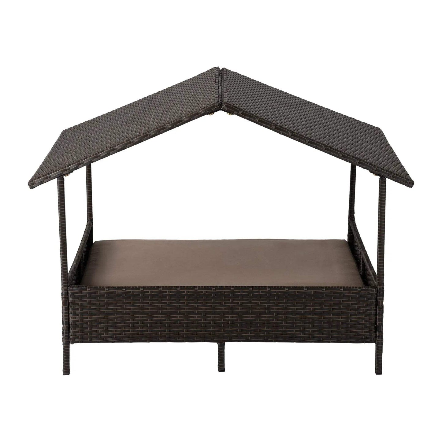 Huntley Pet Rattan Wicker Indoor Outdoor Cabana Raised Pet Bed - Huntley Equestrian - Flyclothing LLC