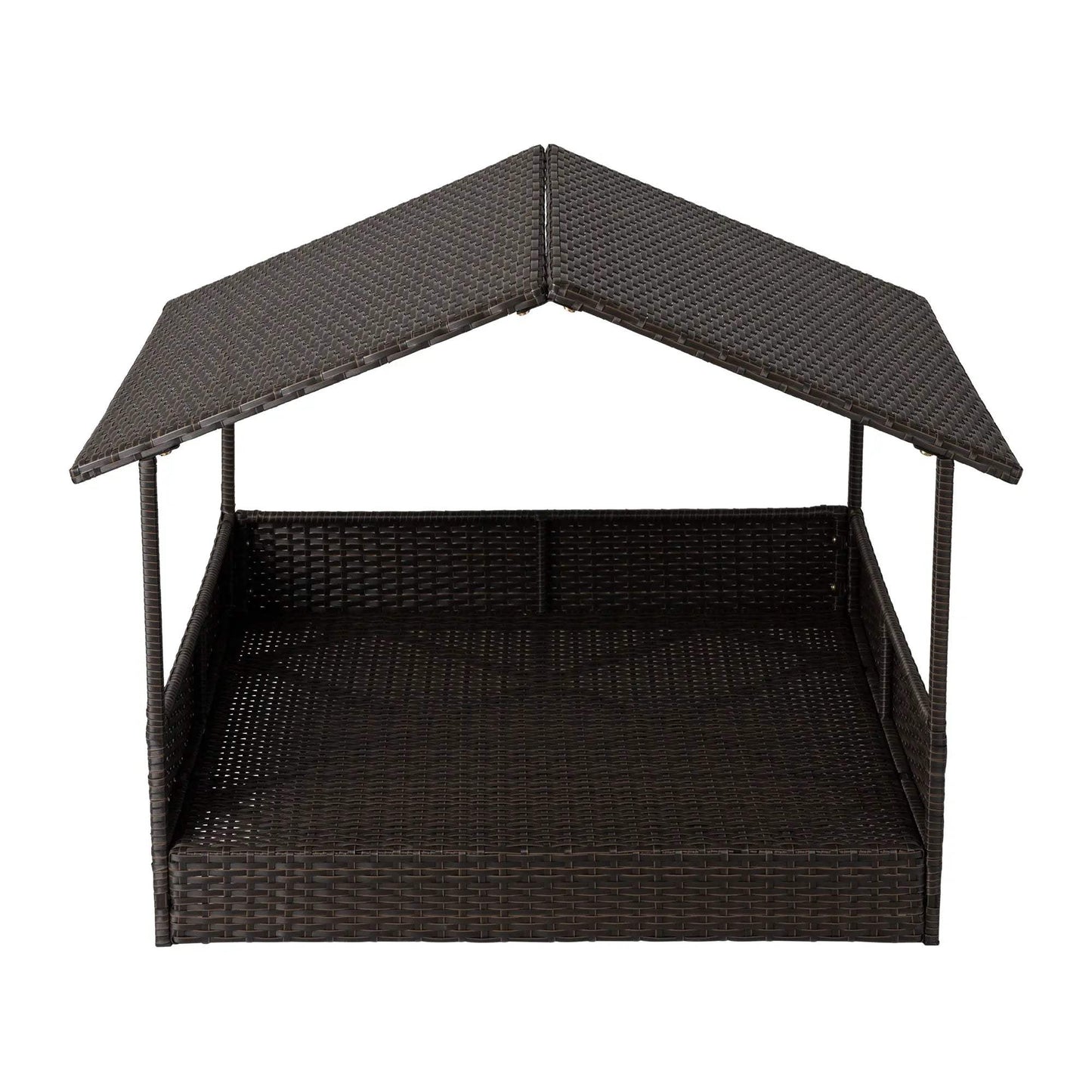 Huntley Pet Rattan Wicker Indoor Outdoor Cabana Raised Pet Bed - Huntley Equestrian - Flyclothing LLC