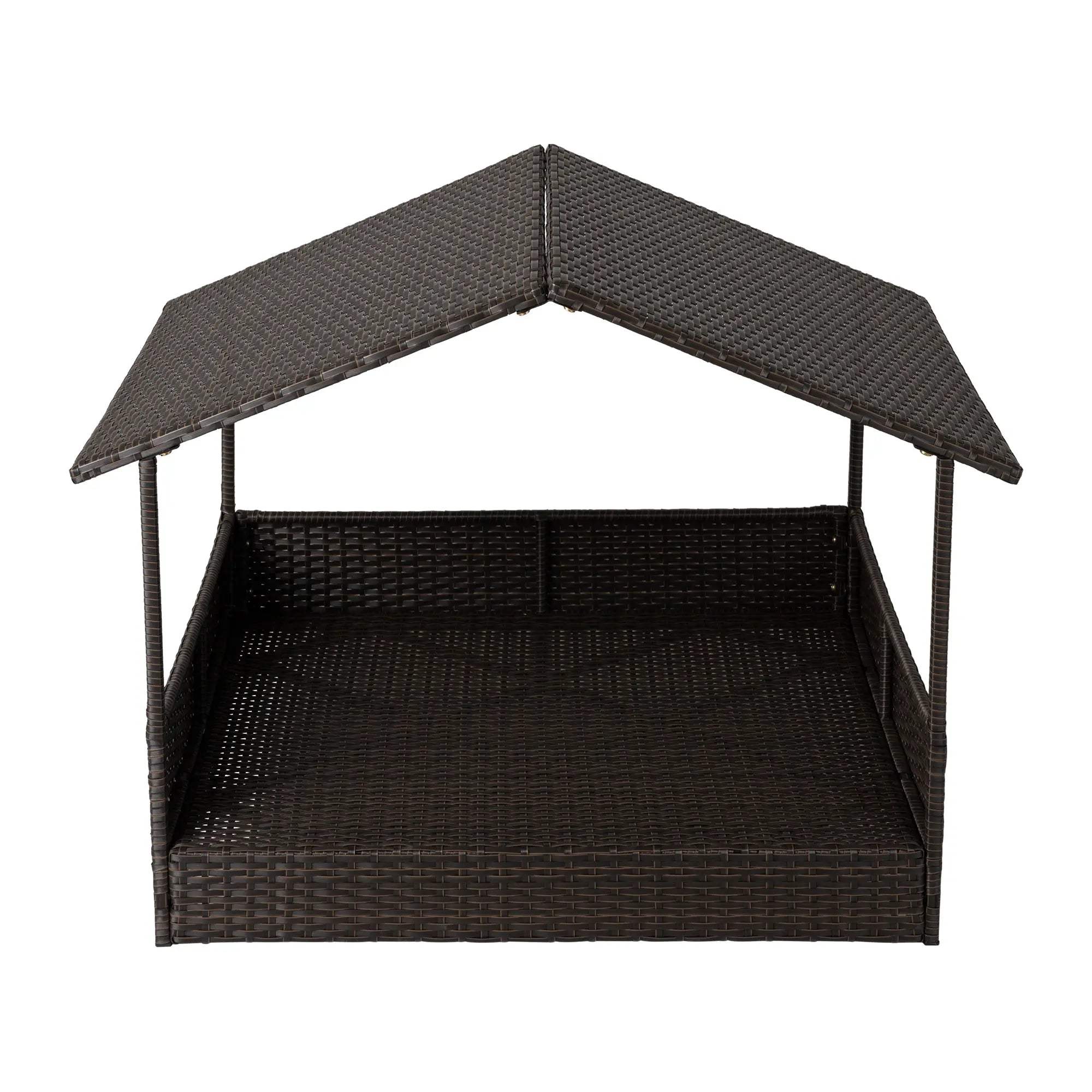 Huntley Pet Rattan Wicker Indoor Outdoor Cabana Raised Pet Bed - Huntley Equestrian - Flyclothing LLC