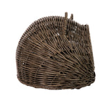 Huntley Pet Wicker Cat Shaped Play House Pet Bed with Cushion - Huntley Equestrian - Flyclothing LLC