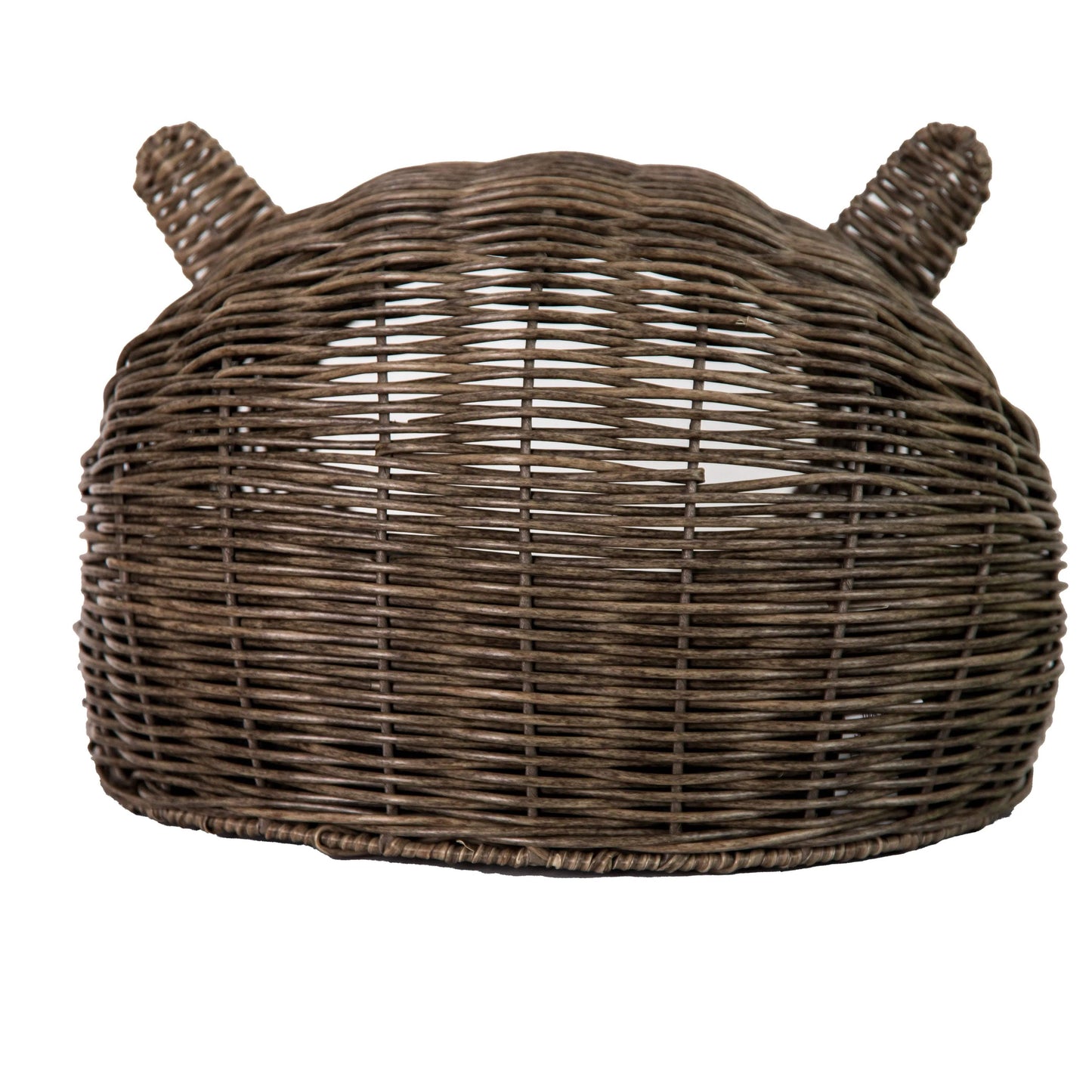 Huntley Pet Wicker Cat Shaped Play House Pet Bed with Cushion - Huntley Equestrian - Flyclothing LLC