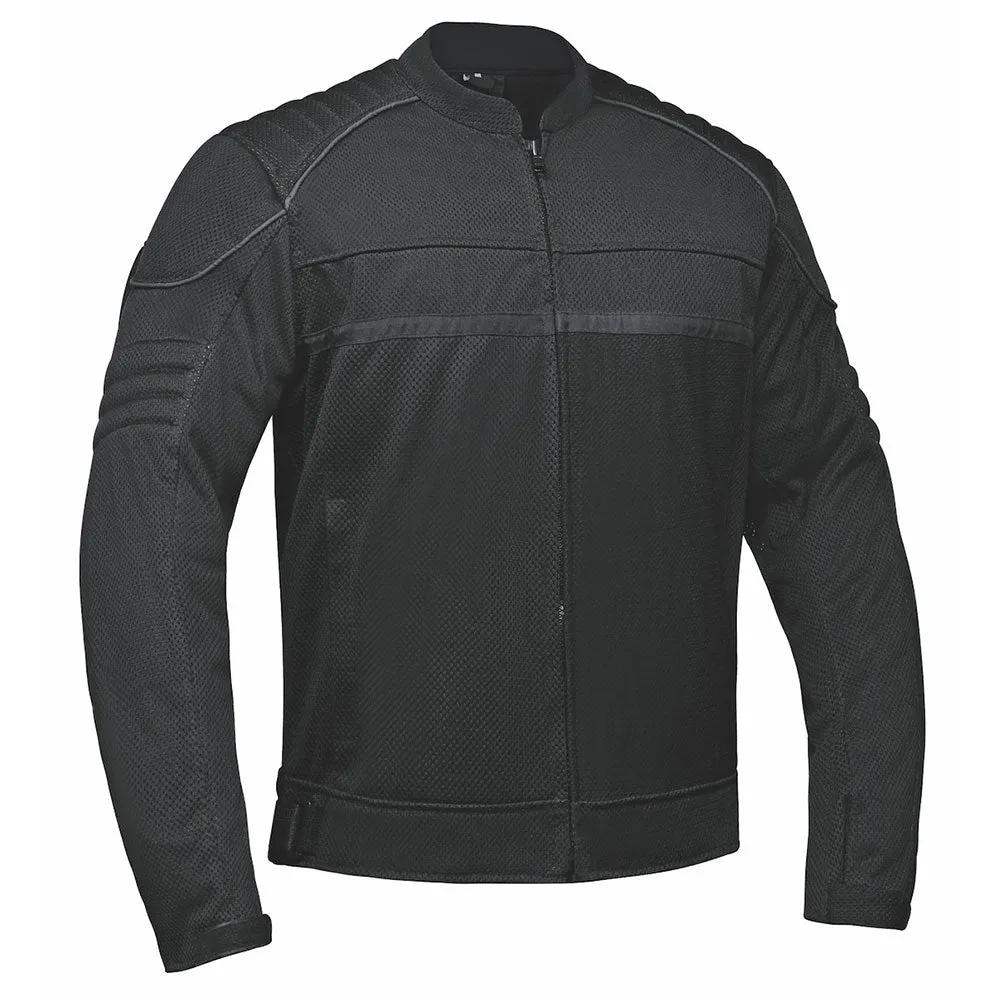 Hurricane - Mens Textile Mesh Jacket - Unik Just for Bikers - Flyclothing LLC