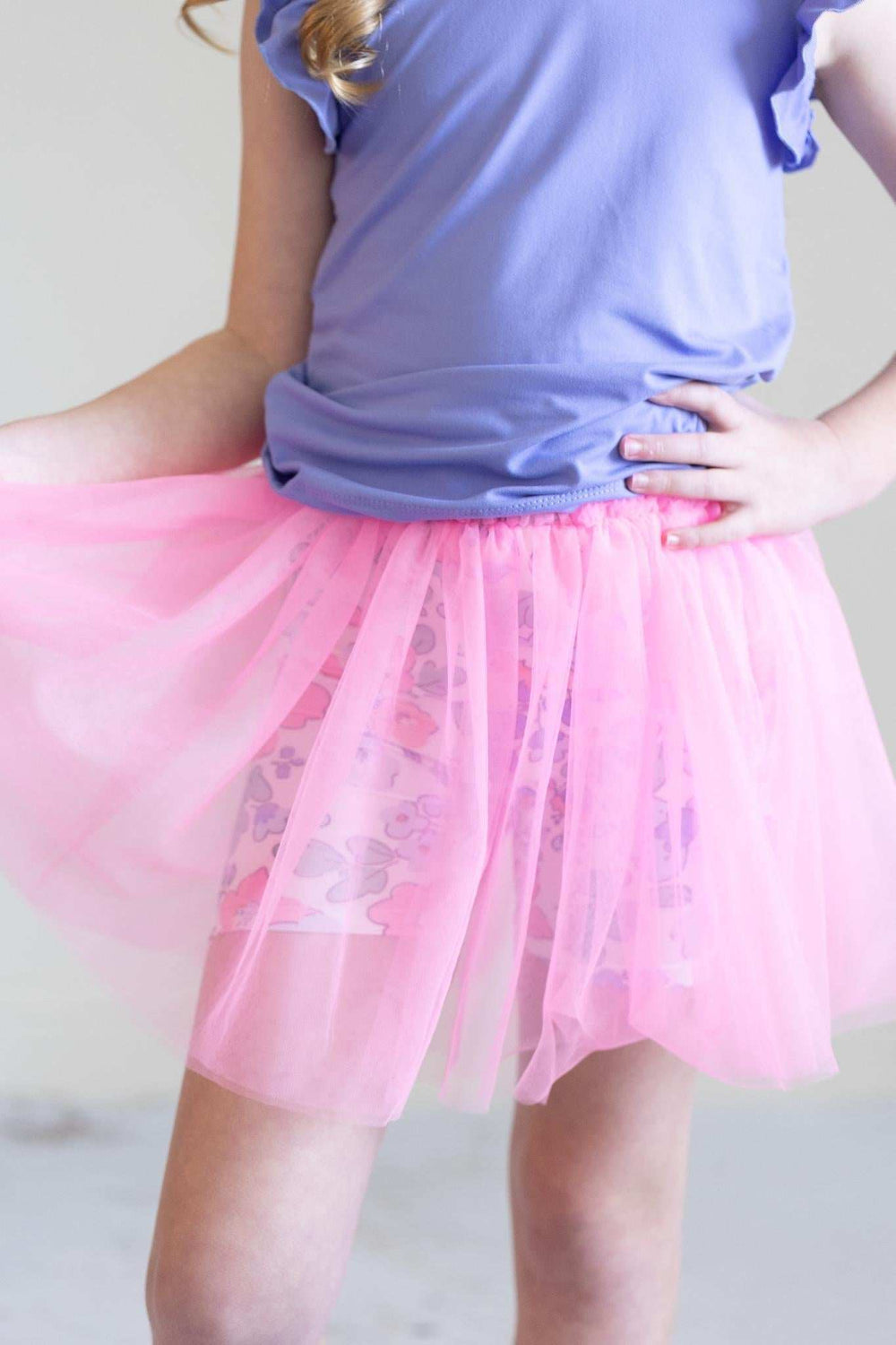 Hydrangea Tutu Shorts - Mila & Rose ® - Flyclothing LLC
