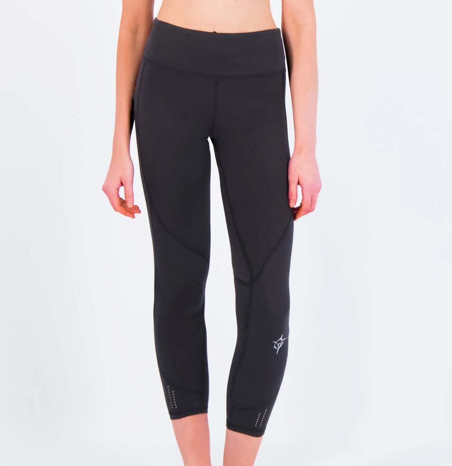 HydroFlex Cut Out Leggings - White Water Life - Flyclothing LLC