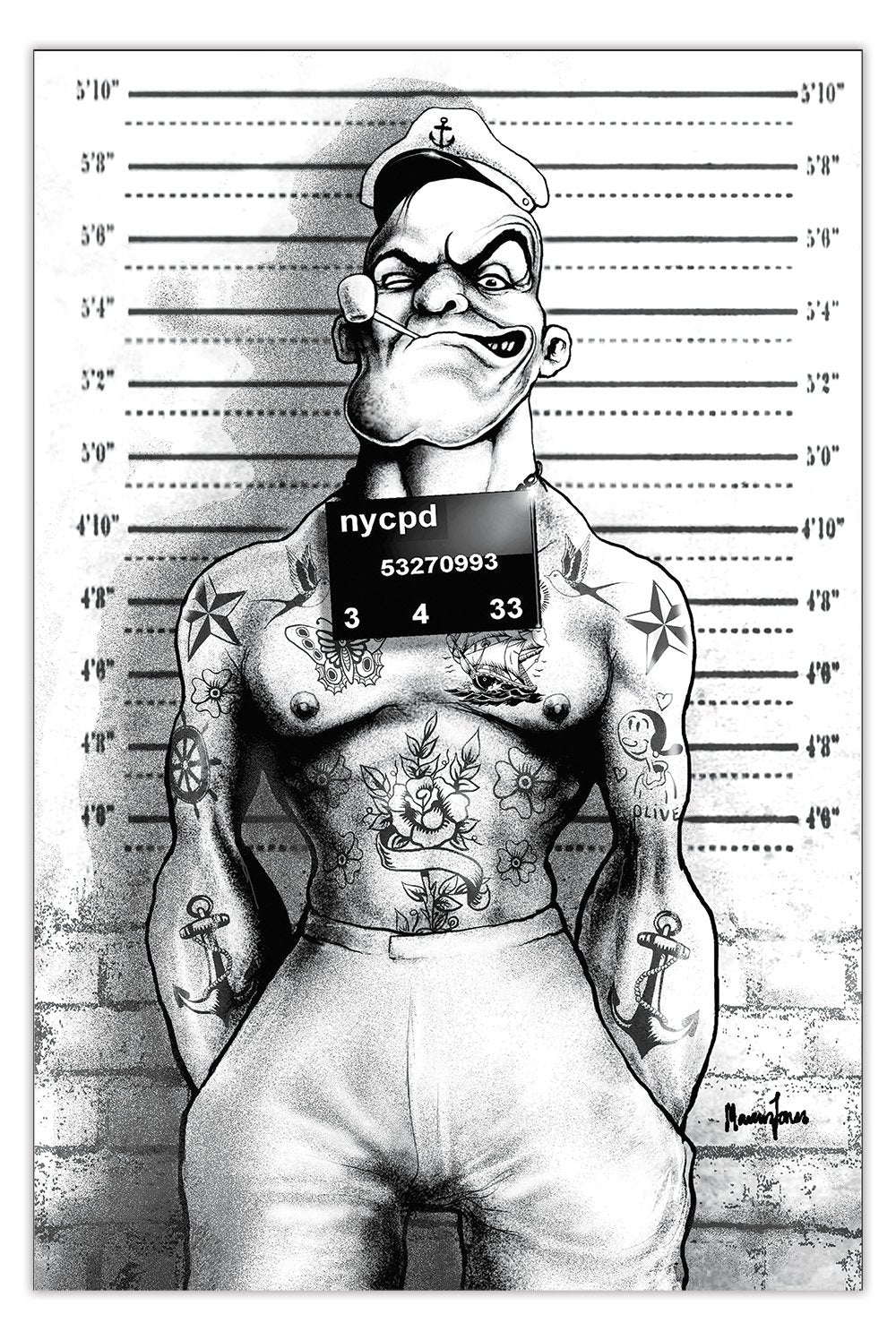Black Market Art Company I Am What I Am Print