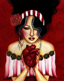 Black Market Art Company I Broke My Own Heart Print