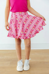 I Love You Tulip Much Ruffle Twirl Skort - Mila & Rose ® - Flyclothing LLC