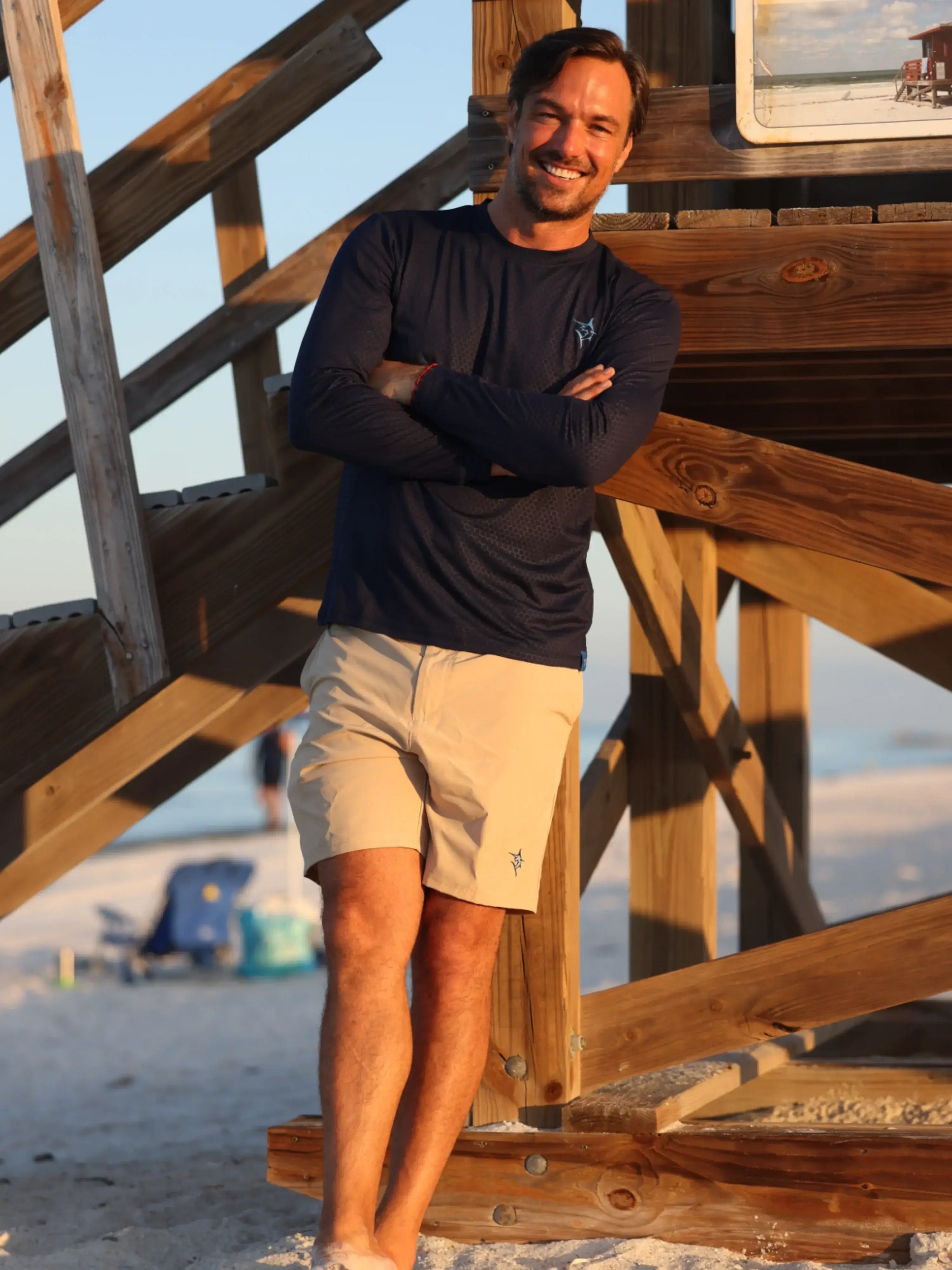 Captain Shorts - White Water Life - Flyclothing LLC