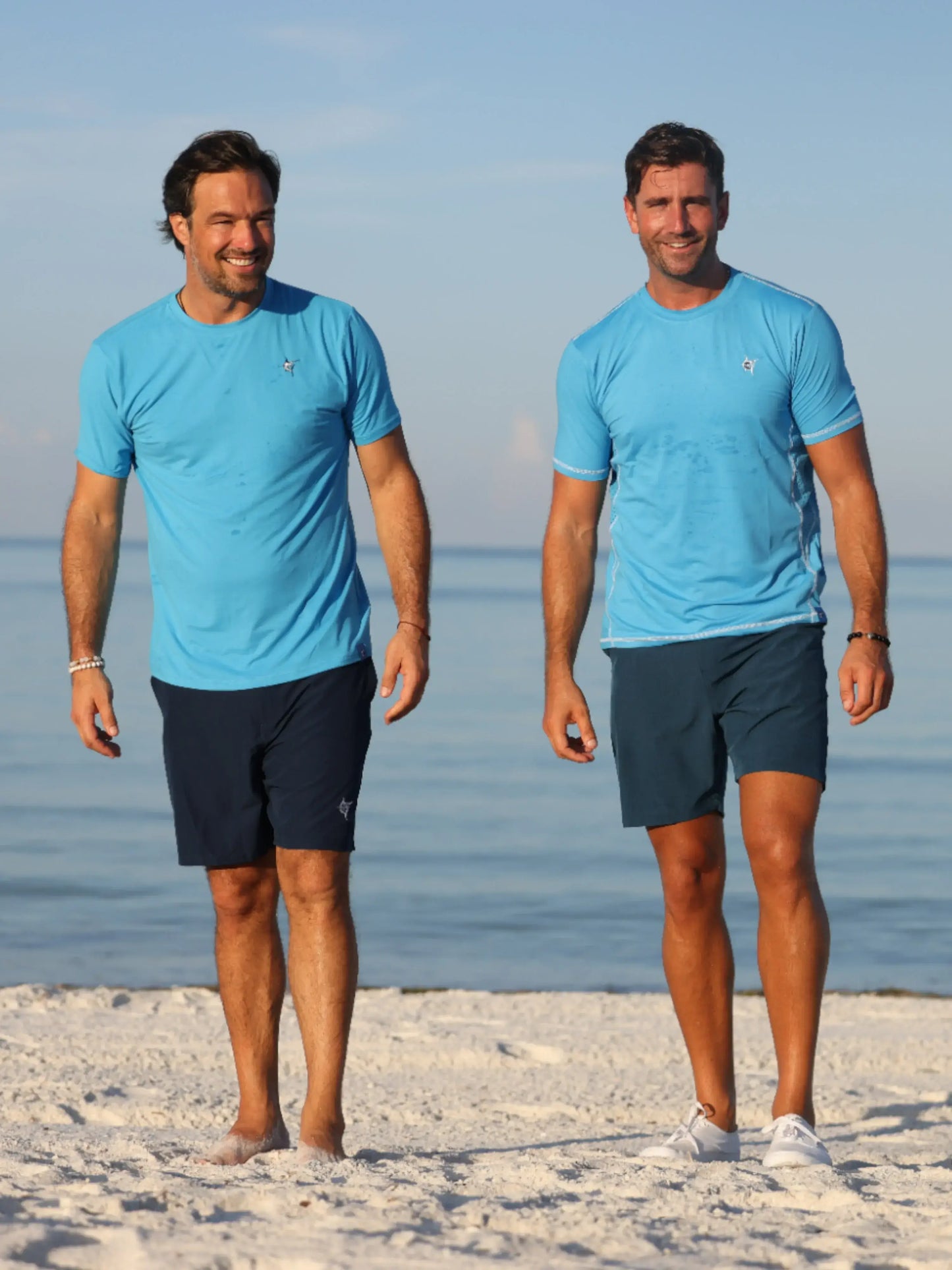 Grander Short Sleeve Performance Tee - White Water Life - Flyclothing LLC