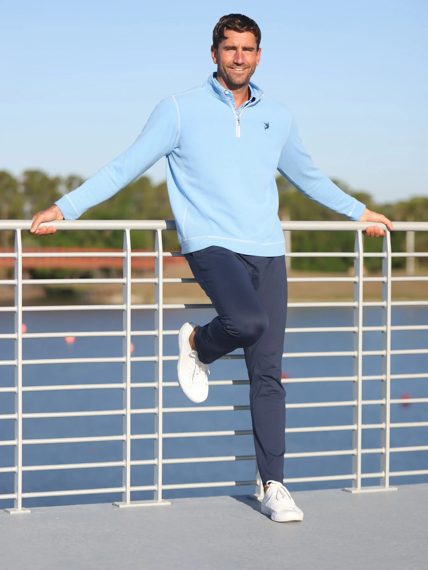 Seaport Pants - White Water Life - Flyclothing LLC