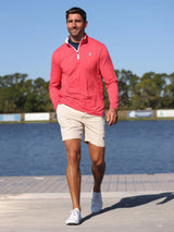 Monterey Performance Quarter Zip - White Water Life - Flyclothing LLC