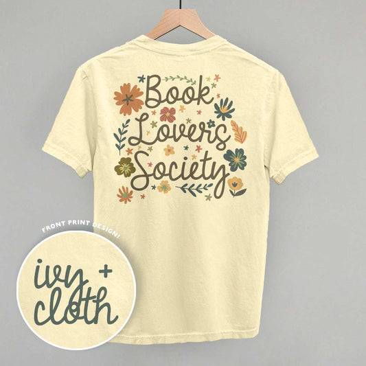 Book Lovers Society (Back Print) - Ivy + Cloth - Flyclothing LLC
