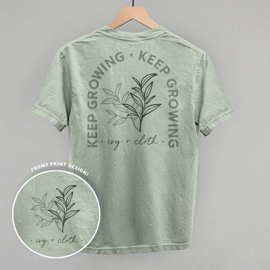 Keep Growing (Back Print) - Ivy + Cloth - Flyclothing LLC