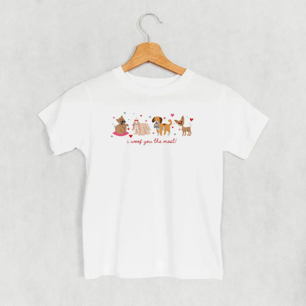 I Woof You The Most Dog Doodles (Kids) - Ivy + Cloth - Flyclothing LLC