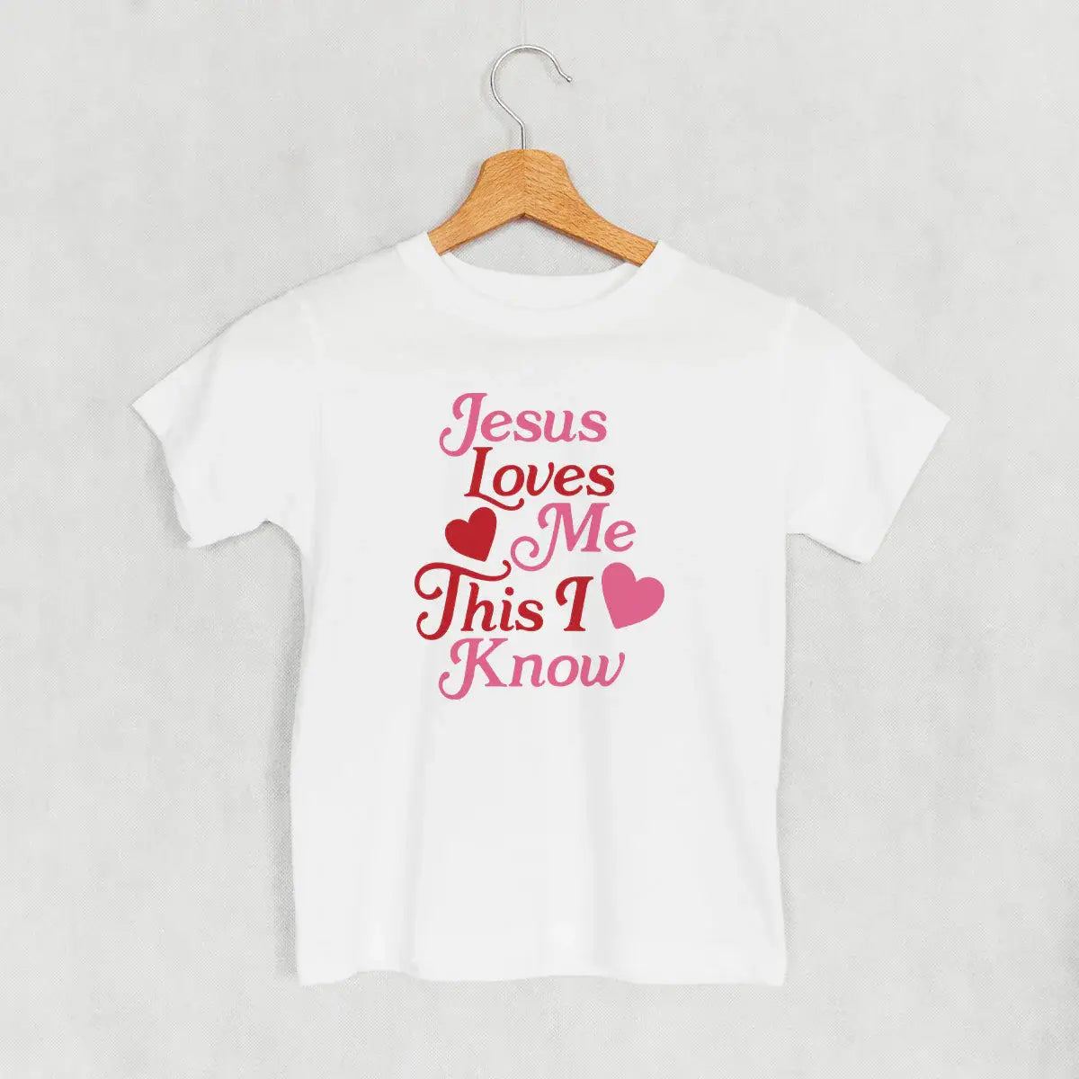Jesus Loves Me This I Know Hearts (Kids) - Ivy + Cloth - Flyclothing LLC
