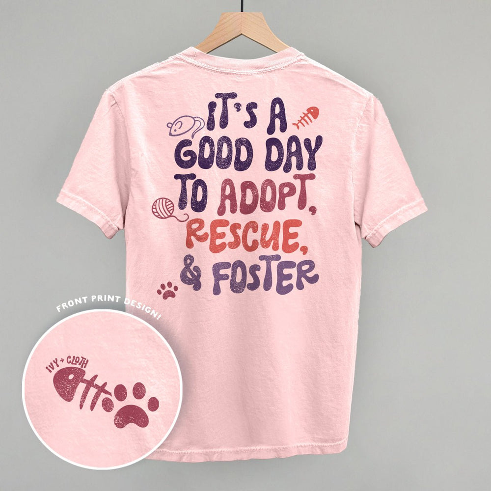 Adopt, Rescue, & Foster Cat (Back Print) - Ivy + Cloth
