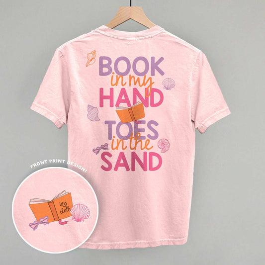 Book In My Hand, Toes In The Sand (Back Print) - Ivy + Cloth - Flyclothing LLC