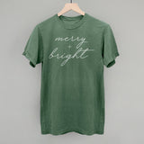Merry And Bright White Script - Ivy + Cloth
