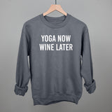 Yoga Now Wine Later