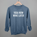 Yoga Now Wine Later