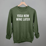 Yoga Now Wine Later - Ivy + Cloth - Flyclothing LLC