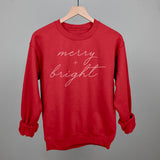 Merry And Bright White Script - Ivy + Cloth