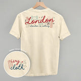 London Doodles (Back Print) - Ivy + Cloth - Flyclothing LLC