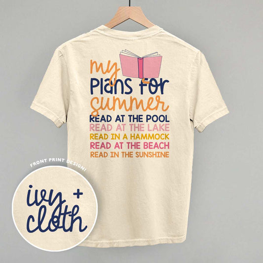 My Reading Plans For Summer (Back Print) - Ivy + Cloth - Flyclothing LLC