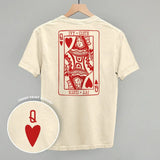 Queen Of Hearts (Back Print) - Ivy + Cloth - Flyclothing LLC
