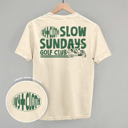 Slow Sundays Golf Club (Back Print) - Ivy + Cloth - Flyclothing LLC