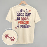 Adopt, Rescue, & Foster Cat (Back Print) - Ivy + Cloth