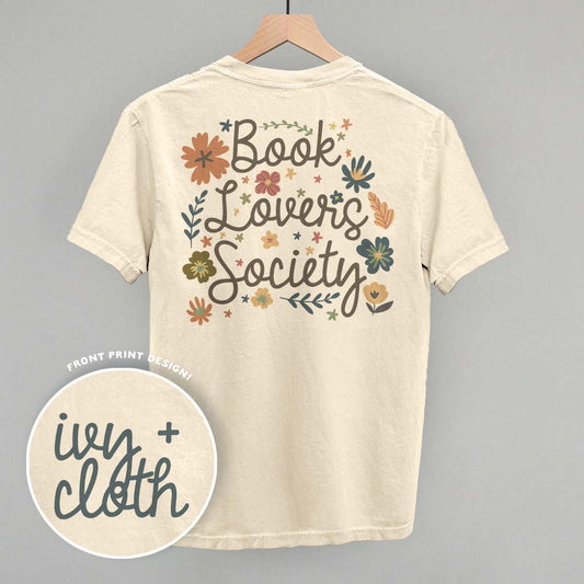 Book Lovers Society (Back Print) - Ivy + Cloth - Flyclothing LLC