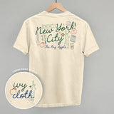 New York City Doodles (Back Print) - Ivy + Cloth - Flyclothing LLC