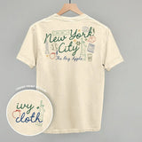 New York City Doodles (Back Print) - Ivy + Cloth - Flyclothing LLC