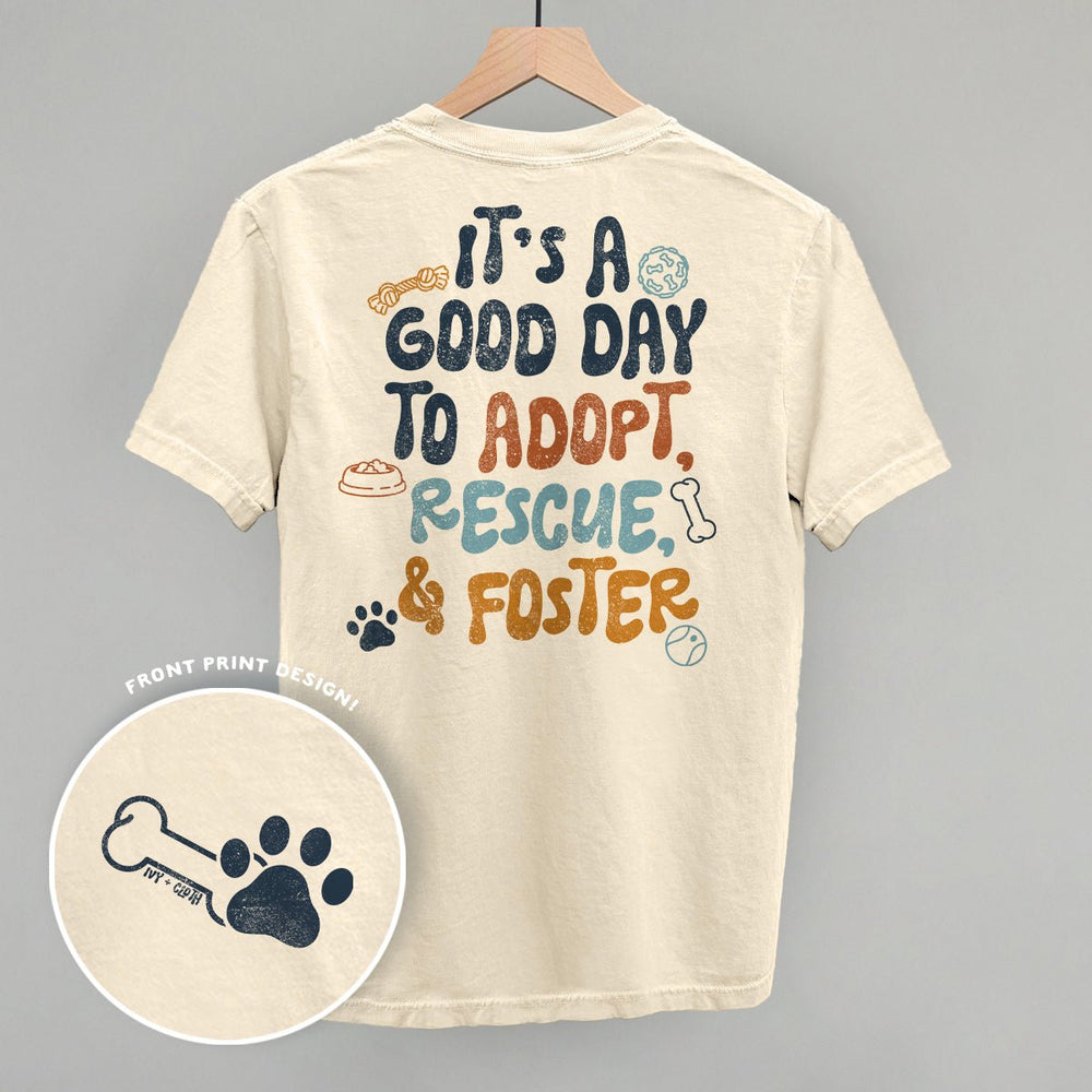 Adopt, Rescue, & Foster (Back Print) - Ivy + Cloth