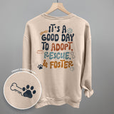 Adopt, Rescue, & Foster (Back Print) - Ivy + Cloth