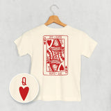 Queen Of Hearts (Kids Back Print) - Ivy + Cloth - Flyclothing LLC