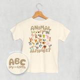 ABC Animals (Kids Back Print)