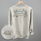 Mediterranean Summer Doodles (Back Print) - Ivy + Cloth - Flyclothing LLC