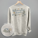 Mediterranean Summer Doodles (Back Print) - Ivy + Cloth - Flyclothing LLC